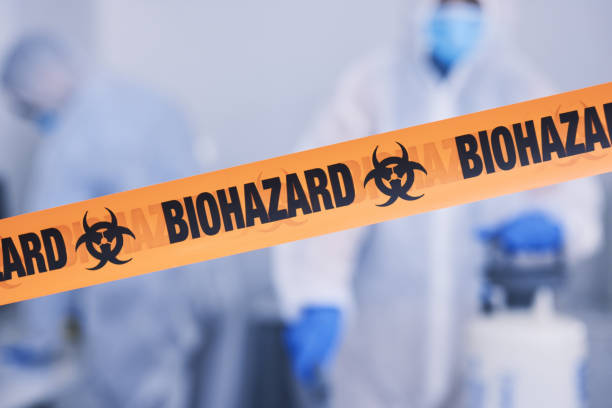 Professional Drug Lab Cleanup technician working in Egg Harbor Township, NJ